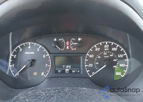 2014 Nissan Sentra S z USA, uszkodzony, nr VIN 3N1AB7AP6EL682317